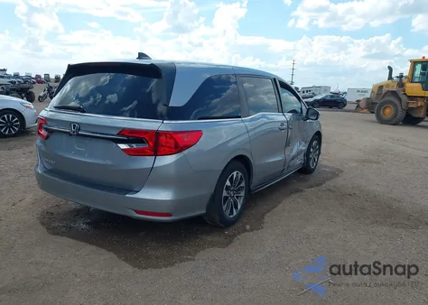 2022 Honda Odyssey Ex-L из США, поврежденный, VIN 5FNRL6H79NB024504